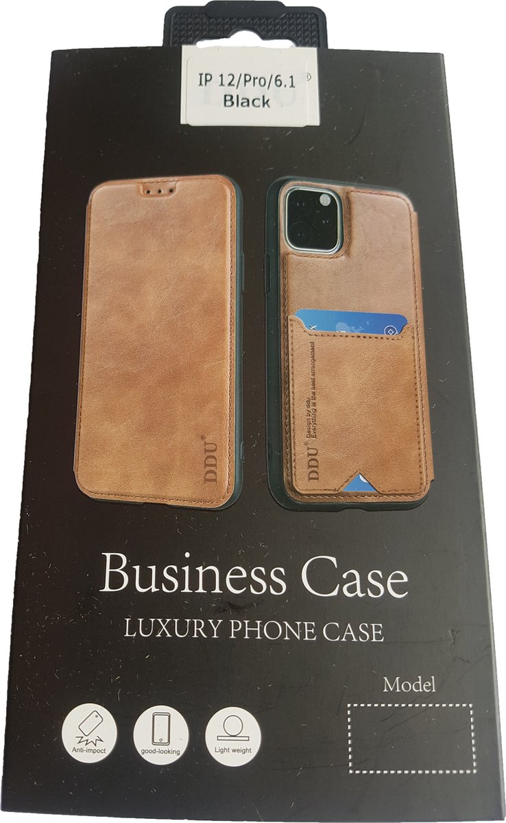 JPM Iphone 12/12 Pro Business Case | Black Color