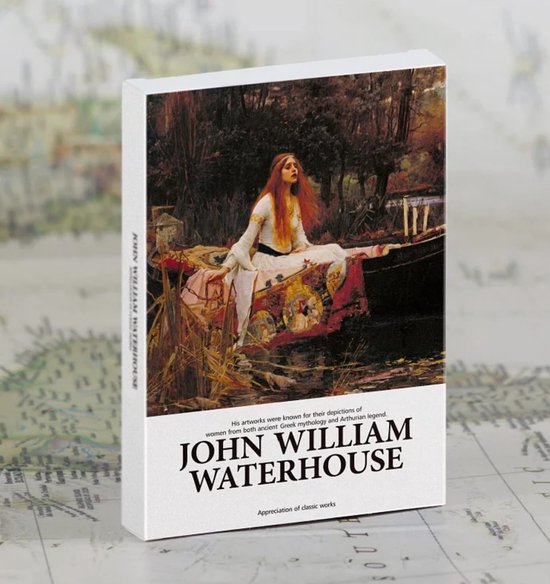 Art - Cartes postales John William Waterhouse, 30 cartes (art, cartes, art, carte, carte postale, carte d'anniversaire, carte postale)