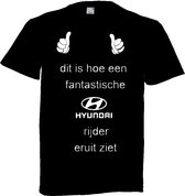 Hyundai T-shirt maat XL