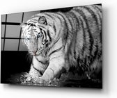Peinture sur Glas | Animaux | Tigre | 72x46cm | 4 mm