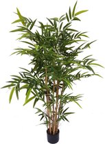 Bamboe Kunstplant 120 cm Hoge Kwaliteit| Kunst Bamboe | Kunstplanten voor Binnen | Bamboo Kunstplant
