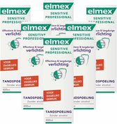 6x Elmex Sensitive Professional Tandspoeling 400 ml