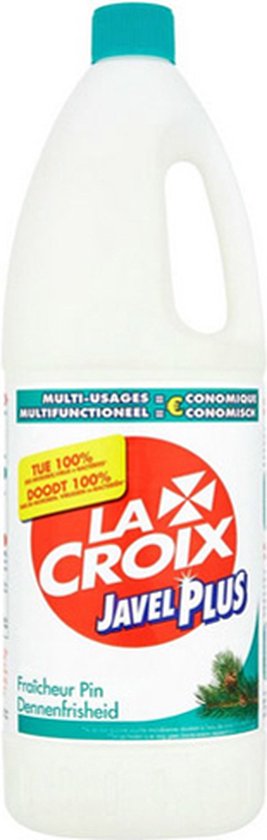 Lingettes nettoyantes avec Javel La Croix 5 en 1 sols et surfaces