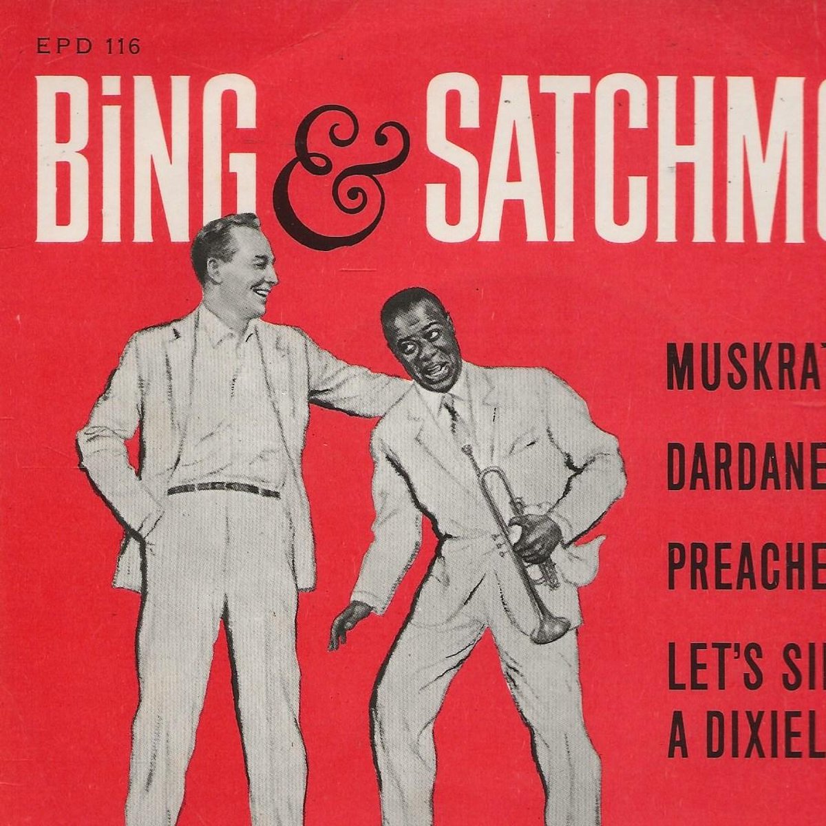 BING & SATCHMO 7 "vinyl E.P.
