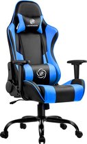 IN.HOMEXL Force Gamingstoel Massage Zwart/blauw