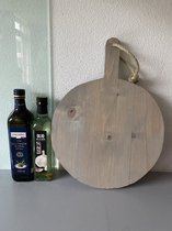 Borrelplank - Serveerplank - Tapasplank - 35x45x4 cm - Rond