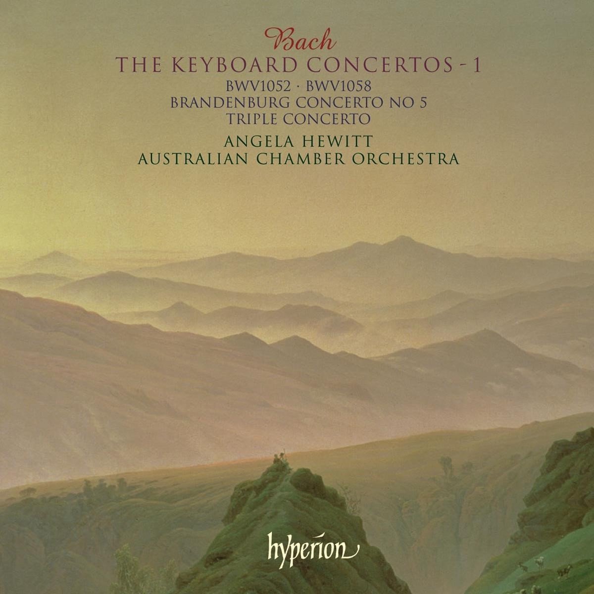 Angela Hewitt, Australian Chamber Orchestra - J.S. Bach: The Keyboard Concertos 1 (CD)