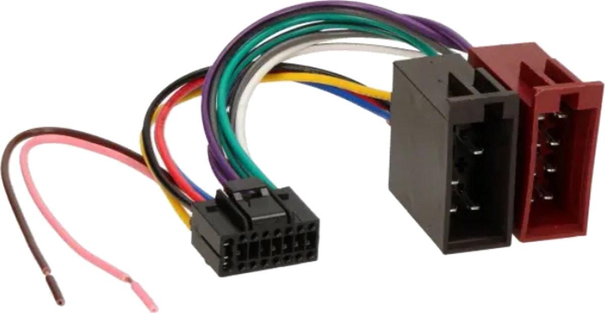 Cable ISO pour autoradio JVC KD-R601 KD-R611 KD-R612 KD-R621 KD-R631 KD-R641 