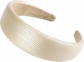 Diadeem Haarband-Haaraccesoires Bruiloft-Boog Haarband-Hoofdband-Haaraccessoire-Outdoor Haaraccessoire-Dames Hoofdband-Kleur: Golden Beige