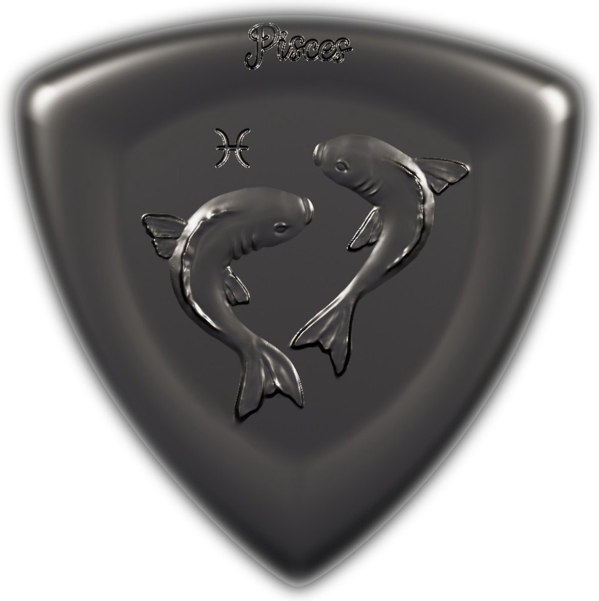 Verzilverde plectrum - Sterrenbeeld - Vissen