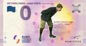 0 Euro biljet 2019 - Jaap Eden KLEUR