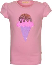 Someone T-shirt meisje bright pink maat 134