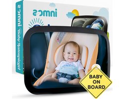 Aomni Verstelbare Autospiegel Baby – 360 Graden Roteerbare Baby Spiegel  Auto – Kinder