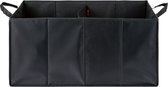 Benton Opvouwbare Kofferbak organizer  [2 grote vakken] [1 insteekvak] [Zwart] [38x24x30cm]
