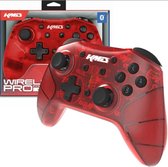 KMD Geschikt voor Nintendo Switch Pro Wireless Controller Red