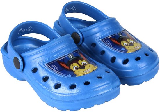 PAW PATROL Kinder Clogs Mit Anhängern - Chase Marshall Sandalen