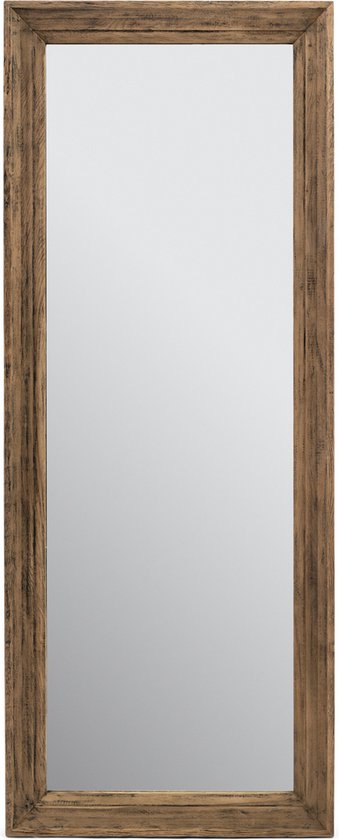 Riviera Maison Spiegel Staand - Eivissa Mirror - 200x80 cm - Bruin | bol.com