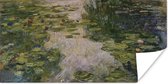Poster Waterlelies - Schilderij van Claude Monet - 80x40 cm