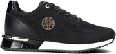Mexx Gitte Lage sneakers - Dames - Zwart - Maat 38