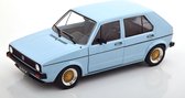 Volkswagen Golf I L Custom ( 5-Doors ) 1983 Lichtblauw 1-18 Solido