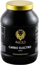 4Gold Carbo Elektro Boisson isotonique en poudre, boisson d'hydratation sportive favorise les performances Sport , supplément sportif, exotique, 1 kg