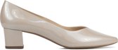 Peter Kaiser Dames    Pumps / Schoenen - Blokhak  hoogte 2 cm cm - 41111 lak - Beige - Maat 37.5