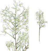 PTMD Leaves Plant Baby's Breath Kunsttak - 38 x 22 x 77 cm - Lichtroze