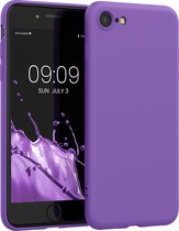 kwmobile telefoonhoesje voor Apple iPhone SE (2022) / SE (2020) / 8 / 7 - Hoesje voor smartphone - Back cover in orchidee lila