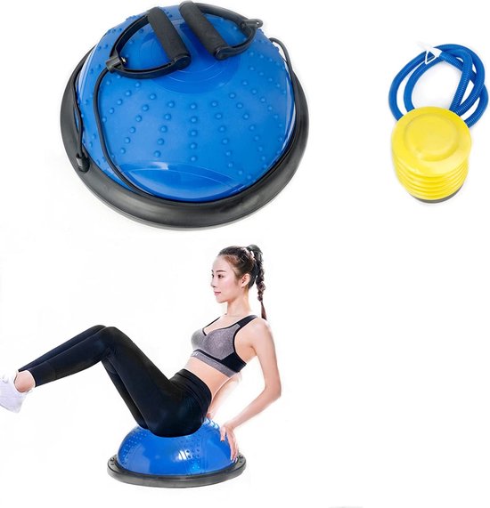 YTK Balance Board Ball Balance Trainer Gymnastiekbal met riem