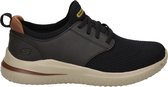 Skechers Delson 3.0 heren sneaker - Zwart - Maat 46