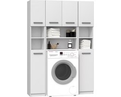 Opbouwkast-Wasmachine Ombouwkast Met 2 kolomkasten