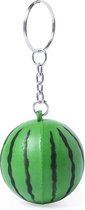 Stressbal sleutelhanger - Stress - Anti stress - Watermeloen - groen