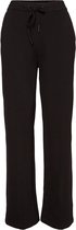 Vero Moda VMEVA HR STRING PLAIN STRAIGHT PANT Dames Broek Black - Maat M x L34
