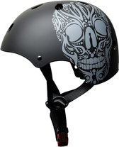 Skullcap by CAPITAL SPORTS Skate- en fietshelm - Sporthelm 53 - 55 cm - Microshell-buitenschaal van polycarbonaat en schokabsorberende EPS-binnenschaal