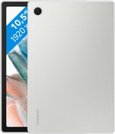 Luxe Siliconen Hoesje Geschikt Voor Samsung Galaxy Tab A8 10.5 Inch 2021 Tablet - TPU Backcover Back Hoes Cover Case - Telefoonhoesje Met Volledige Achterkant & Zijkant Protection