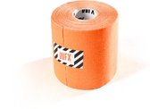 12x PREMIUM kinesiotape sporttape, elastische kwaliteitsbandage / 100% geweven katoen / waterafstotend / rollengte 5 m, breedte 7,5 cm, kleur: oranje