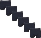 6-Pack Heren Boxershort Rib Beeren Young Zwart - maat XL