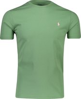 Polo Ralph Lauren  T-shirt Groen Aansluitend - Maat M - Heren - Lente/Zomer Collectie - Katoen