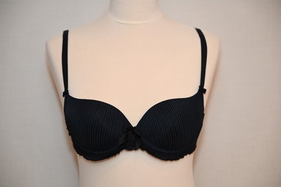 Selmark Lingerie Bianca BH - voorgevormd - A-E cup - zwart - maat B70