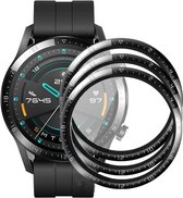 Huawei Watch GT 2 46mm Smartwatchscreenprotector - Screenprotector - Full - 3 stuk - Bescherming - ZT Accessoires