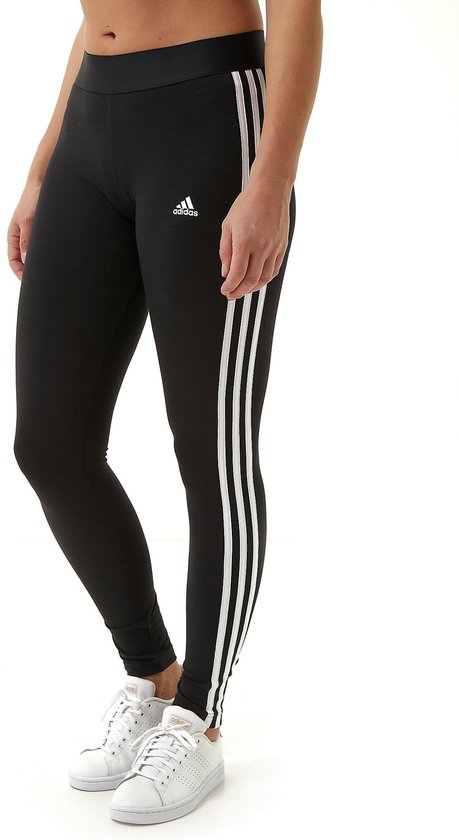 adidas Sportbroek - Maat L - Vrouwen - zwart/wit | bol.com