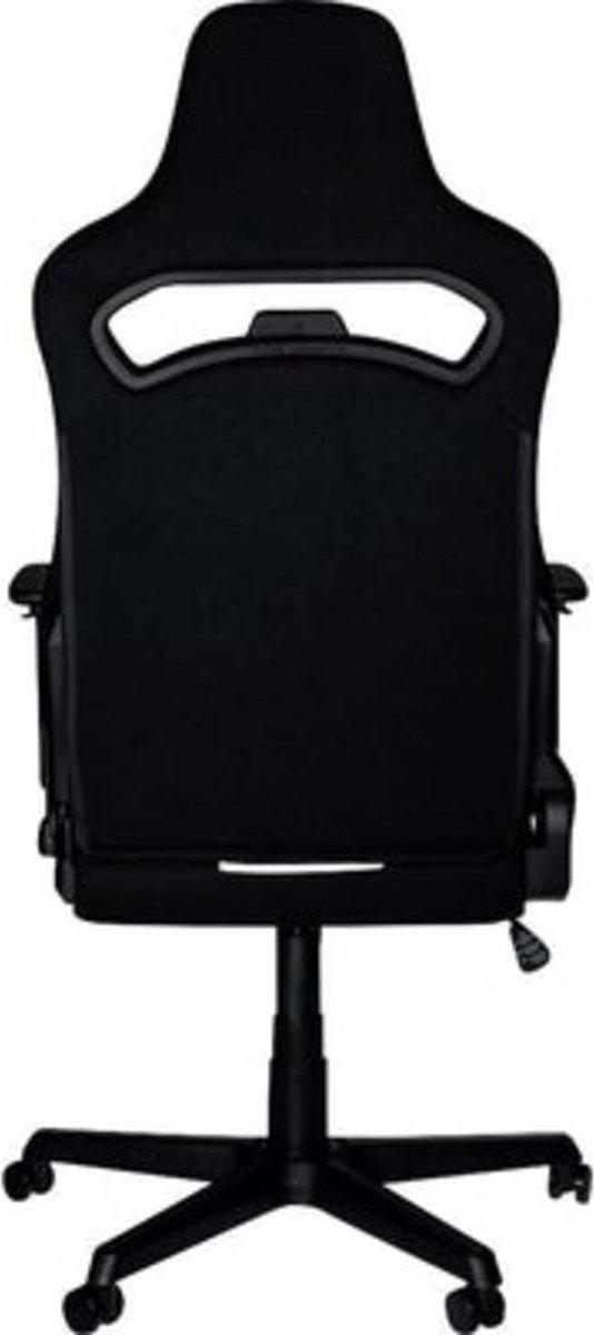 Nitro E250 Gaming Stoel Zwart/Wit Verstelbaar Comfort - afbeelding 2