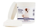 Show Tech - Tandhygiënedoekjes - Wegwerp - Hondentandenborstel - 100 stuks - Honden Tandverzorging