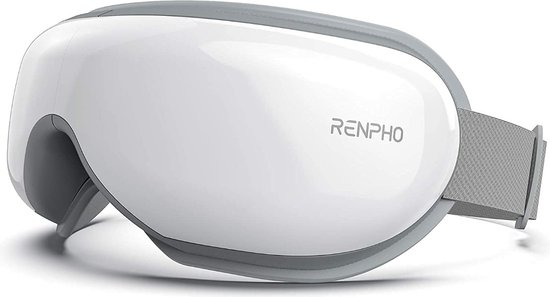 RENPHO - Masseur oculaire avec chaleur, vibration et musique via Bluetooth  - Les... | bol.com