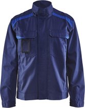 Blåkläder 4054-1800 Industriejack Ongevoerd Marineblauw/Korenblauw maat M