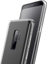 Geschikt voor Samsung Galaxy S9 transparant siliconen hoes / case siliconen / doorzichtig