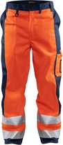 Blaklader Werkbroek High Vis 1583-1860 - High Vis Oranje/Marineblauw - C50