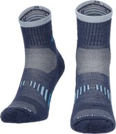 Sockwell Ascend II Quarter Dames Wandelsokken Klasse 1 Denim Maat 35-38