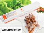 Vacuüm sealer - Vacuüm sealer keuken apparaat - Machine geschikt voor groente / vlees / vis / wijn pomp / eten / sous vide - sealapparaat - vacuum sealer machine - vacuum sealer - vacuumseale