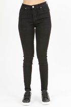 High Waist Jeans Q806-1 Zwart maat 38